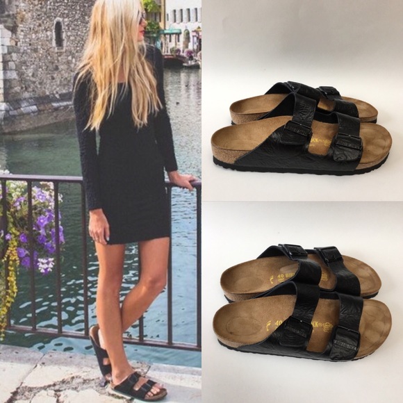 birkenstock arizona black womens